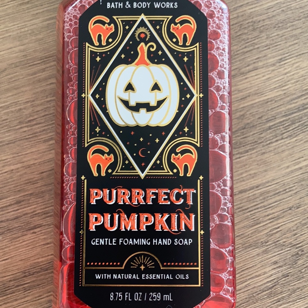 NEW Bath & Body Works Perfect Pumpkin Candle & Soap bundle - Picture 10 of 14
